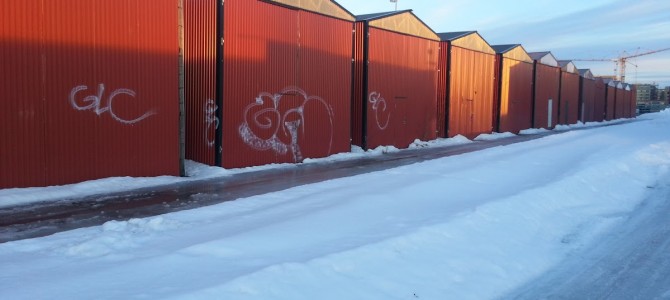 Båtskjulsbyggena igång på Lövudden
